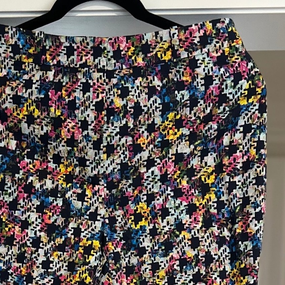 ERDEM straight leg multicolour houndstooth pattern Sidney pants - Size 8. - Picture 6 of 13
